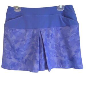 Adidas Printed Golf Skort Ladies Sm  Periwinkle